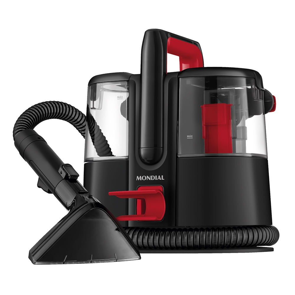 Extratora e Higienizadora Mondial Portátil EXP-01-R 1650W Extratora e Higienizadora Mondial Portátil EXP-01-R 1650W
